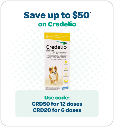 Save up to $50 on Credelio