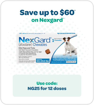 Save up to $60 on Nexgard